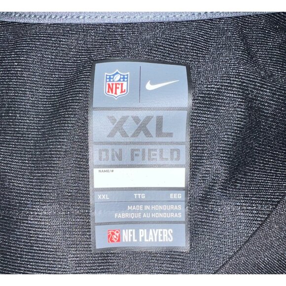 New York Jets Sam Darnold #14 NFL On Field Jersey Black XXL - Picture 3 of 3